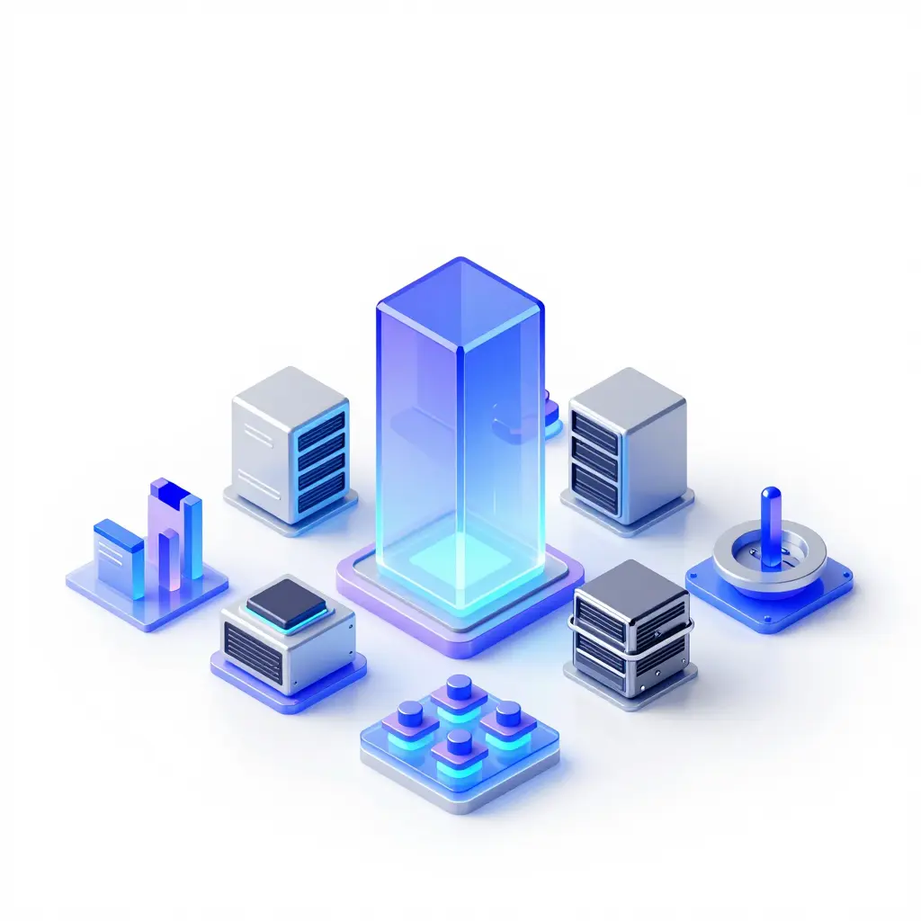 Modern laptop workspace